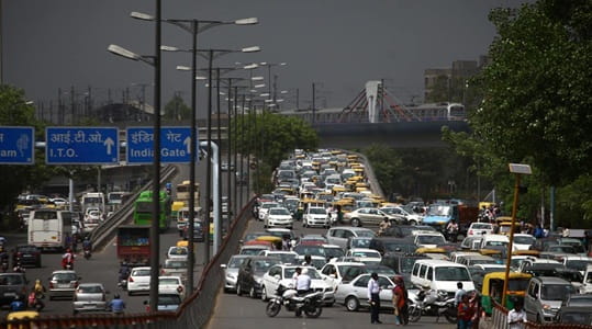 Moolchand Flyover, Delhi