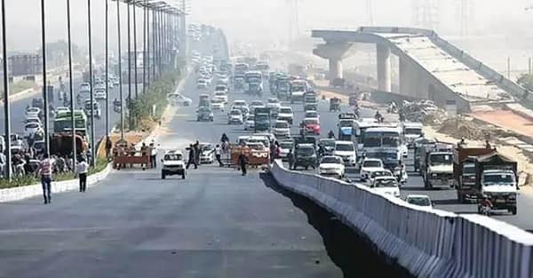 Burari Flyover, Delhi