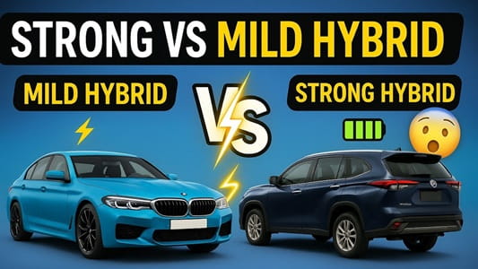 Strong Hybrid vs Mild Hybrid Cars